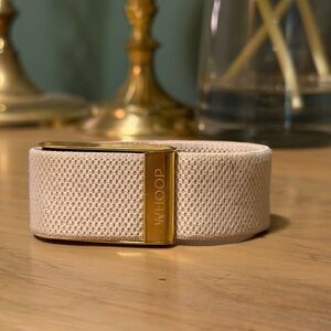 WHOOP 4.0 Replacement Band | Cream with Gold Clasp